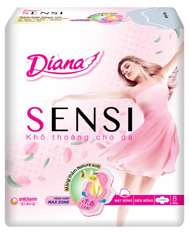 Diana SENSI Siêu Mỏng Cánh